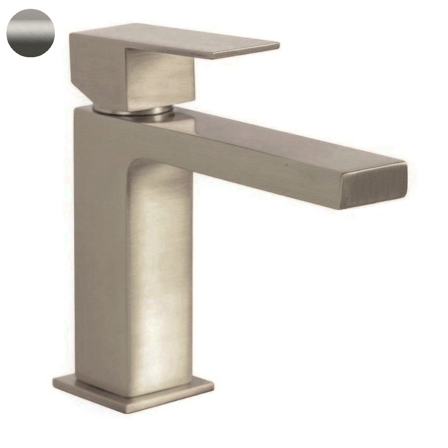 Смеситель для раковины Remer Absolute Matt Brushed Nickel AU12NPO (никель брашированный мат.)