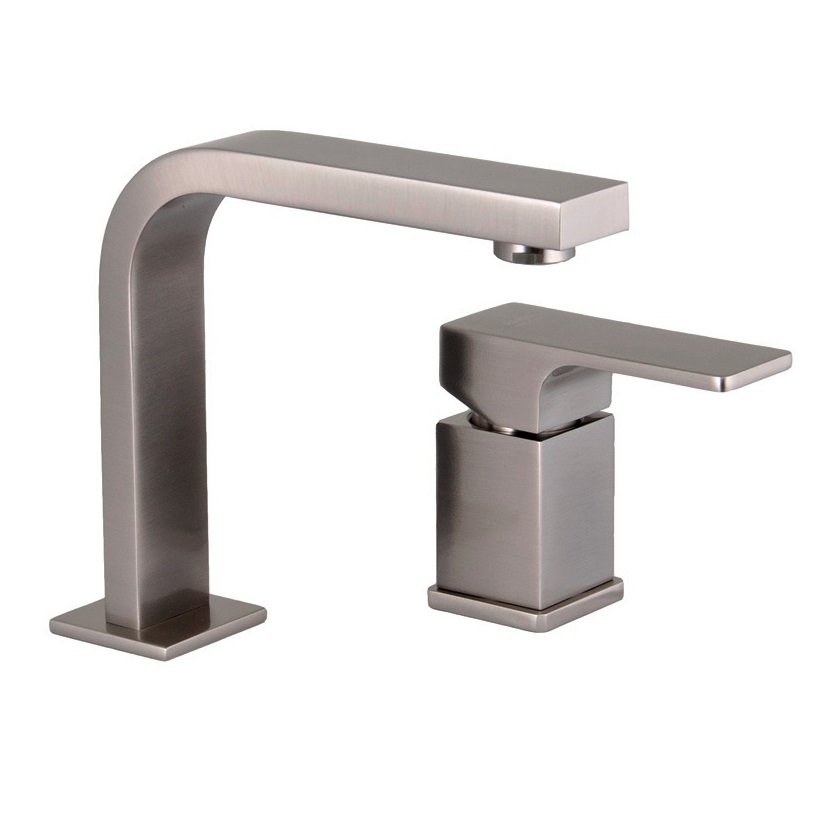 Смеситель для раковины Remer Absolute Matt Brushed Nickel AU57NPO (никель брашированный мат.)