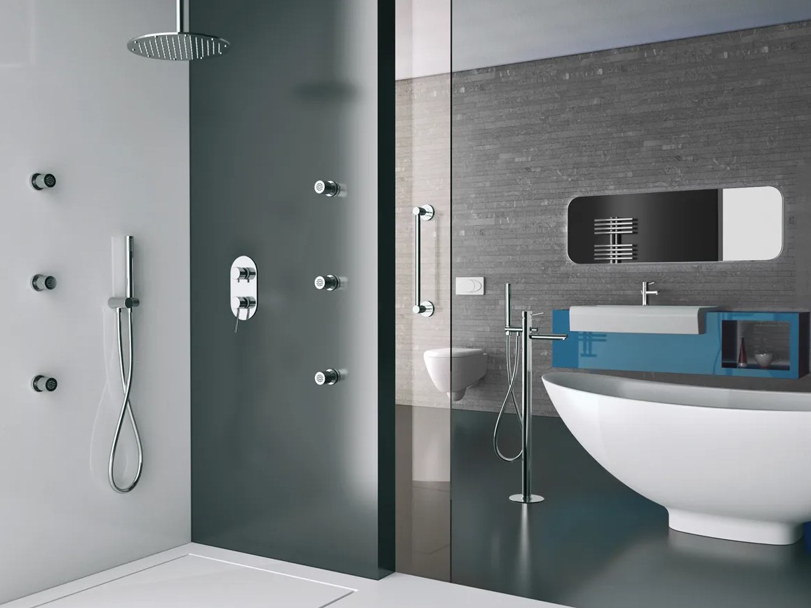 Смеситель для раковины Remer Minimal N10 (хром), с донным клапаном