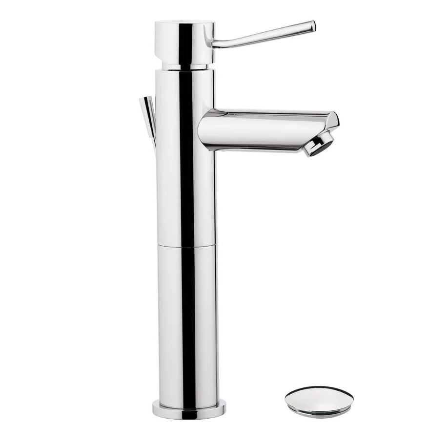 Смеситель для раковины Remer Minimal N10L (хром), с донным клапаном