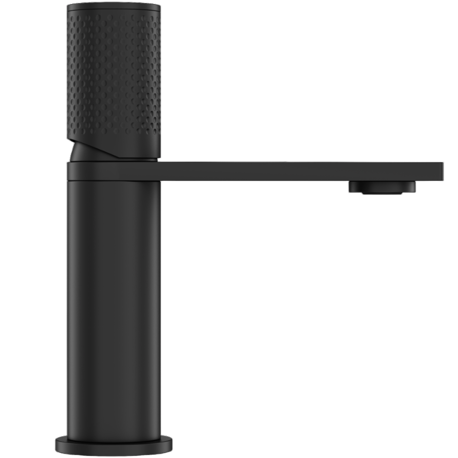 Смеситель для раковины Sancos Звено (Nexus) SC9011MB (черный матовый), без донного клапана