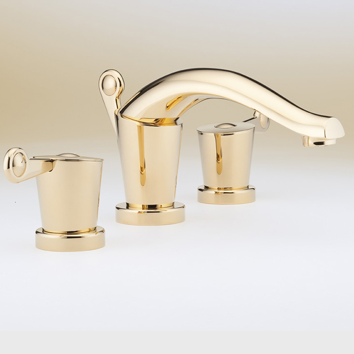 Смеситель для раковины THG Bagatelle metal U3B-F01-151 (золотой), с донным клапаном