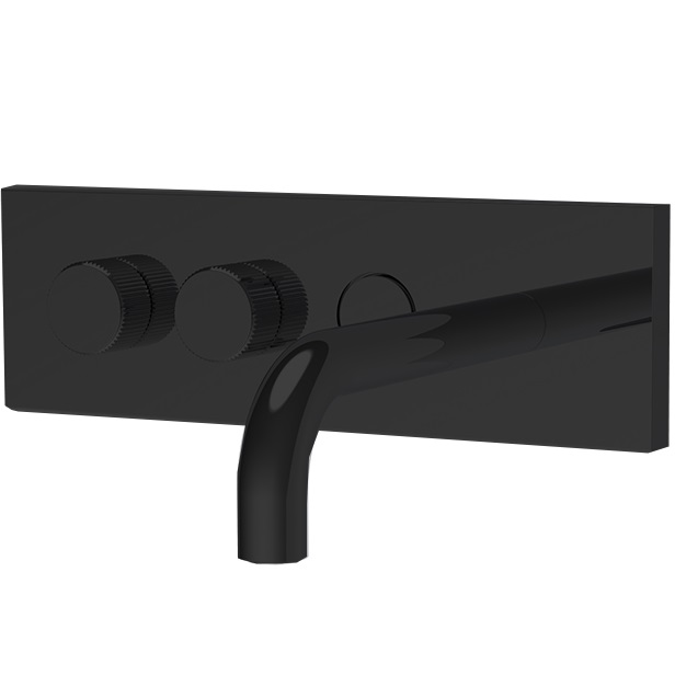 Смеситель для раковины встраиваемый Fima Carlo Frattini Switch F5951LX5180NS (черный матовый)