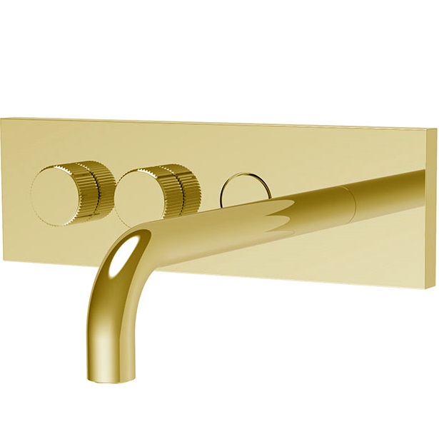 Смеситель для раковины встраиваемый Fima Carlo Frattini Switch F5951LX5180OR (золотой)