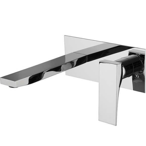 Смеситель для раковины встраиваемый Fima Carlo Frattini Zeta F3971WLX5CR (хром), с донным клапаном