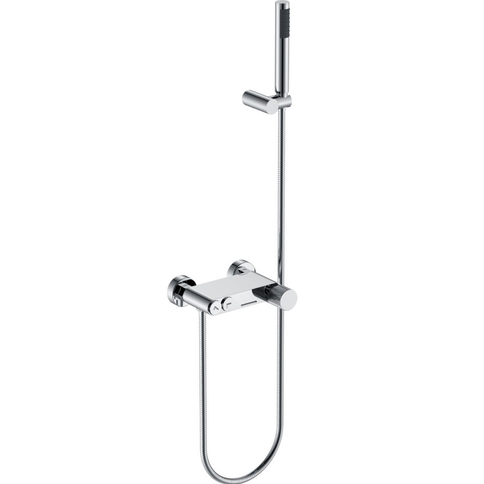 Смеситель для ванны Boheme Stick Linea 123-CRCR.3 (хром), с душевой лейкой