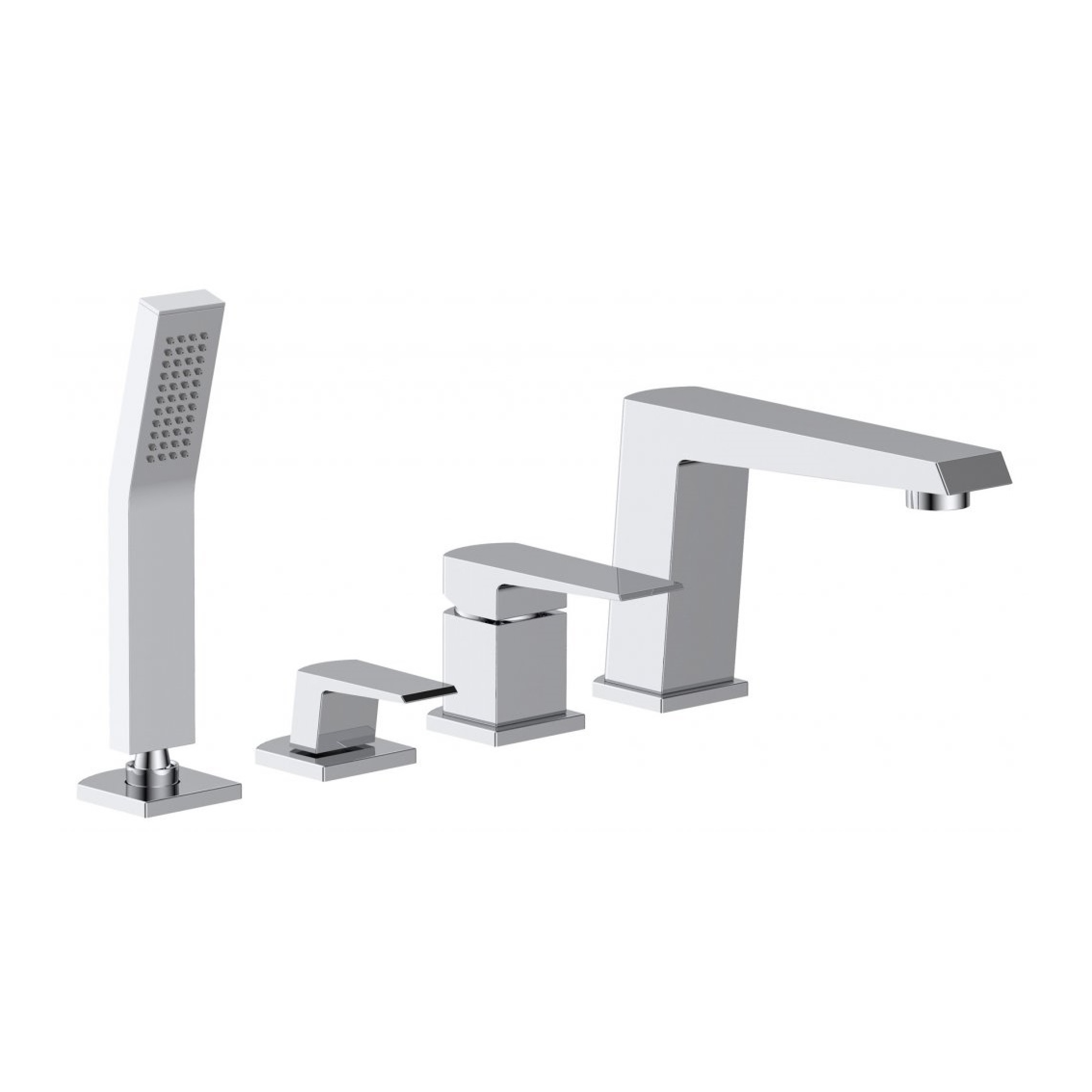 Смеситель для ванны и душа BelBagno Arlie ARL-VIM4-CRM (хром)