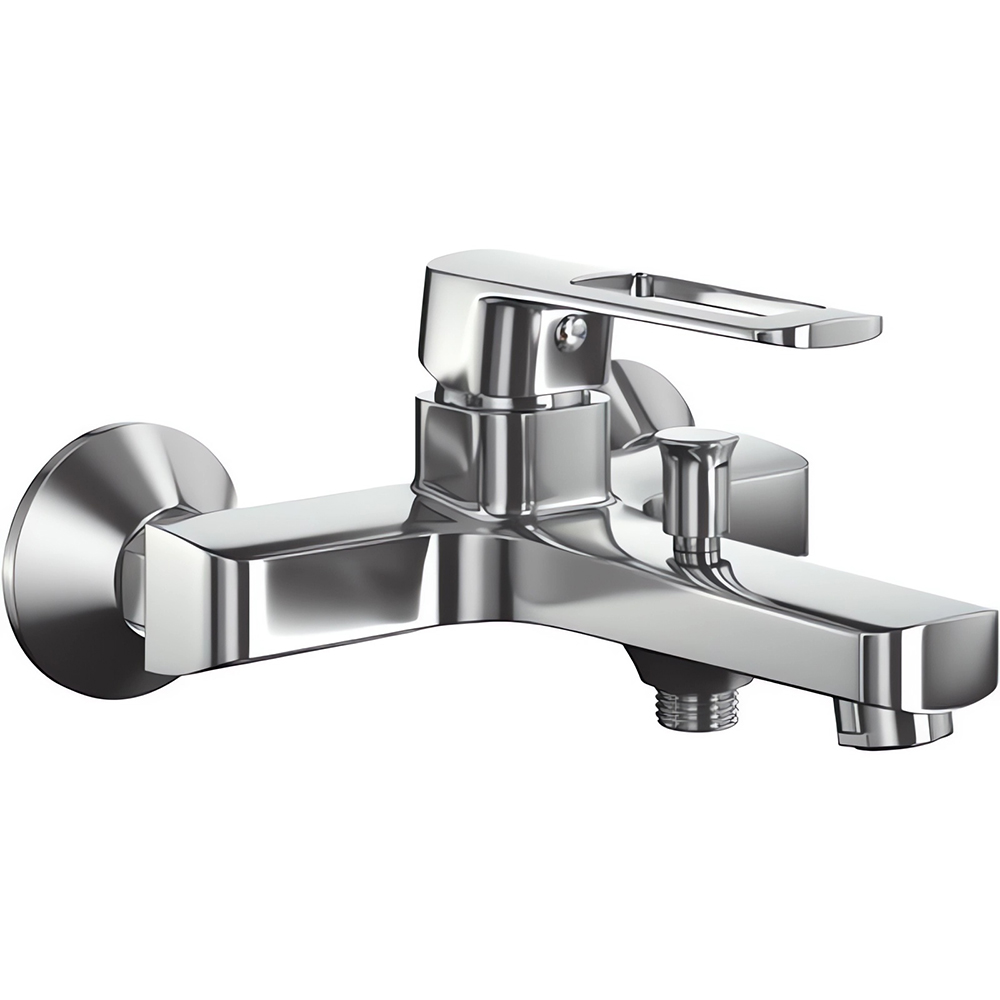Смеситель для ванны и душа Ceramica Nova Linear 70019CH (хром)