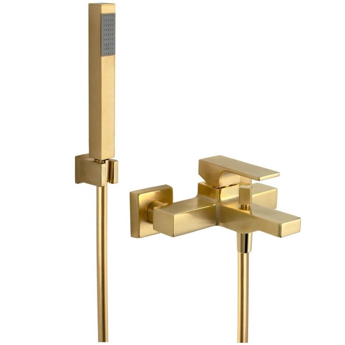 Смеситель для ванны и душа Remer Absolute Brushed Gold AU02BG (золото брашированное)