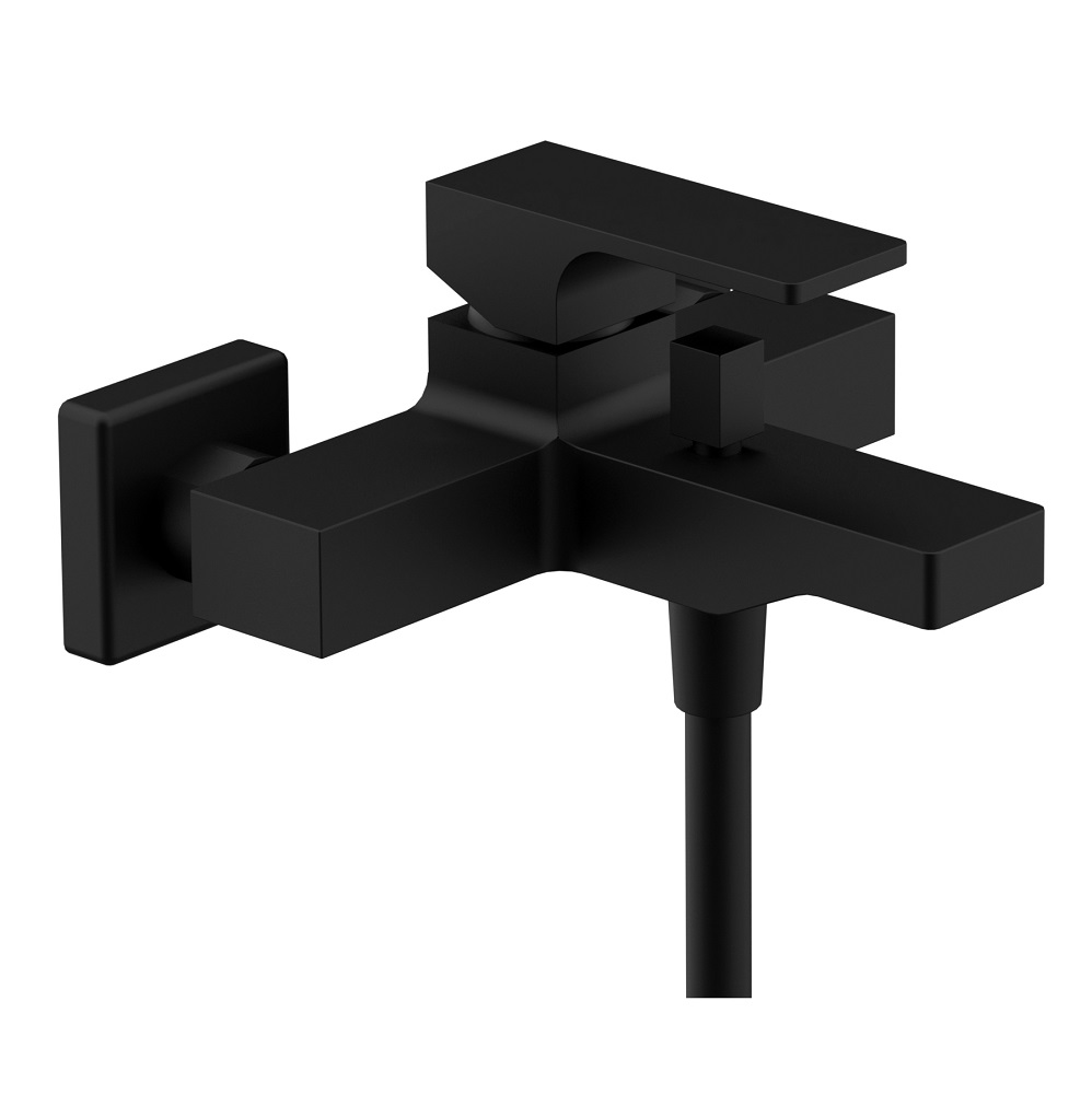 Смеситель для ванны и душа Remer Absolute Matt Black AU05NO (черный матовый)
