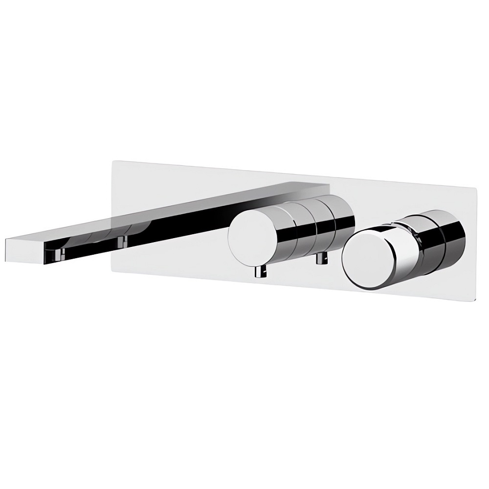 Смеситель для ванны и душа Remer Dot DT54D2 (хром), 2 потока, без душевого гарнитура