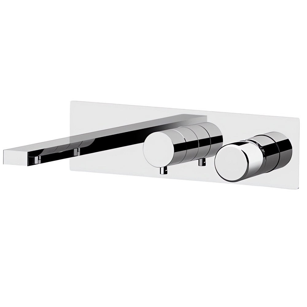 Смеситель для ванны и душа Remer Dot DT54D3 (хром), 3 потока, без душевого гарнитура