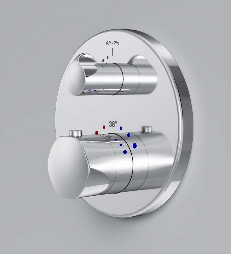 Смеситель для ванны и душа с термостатом AM.PM Gem F9085500