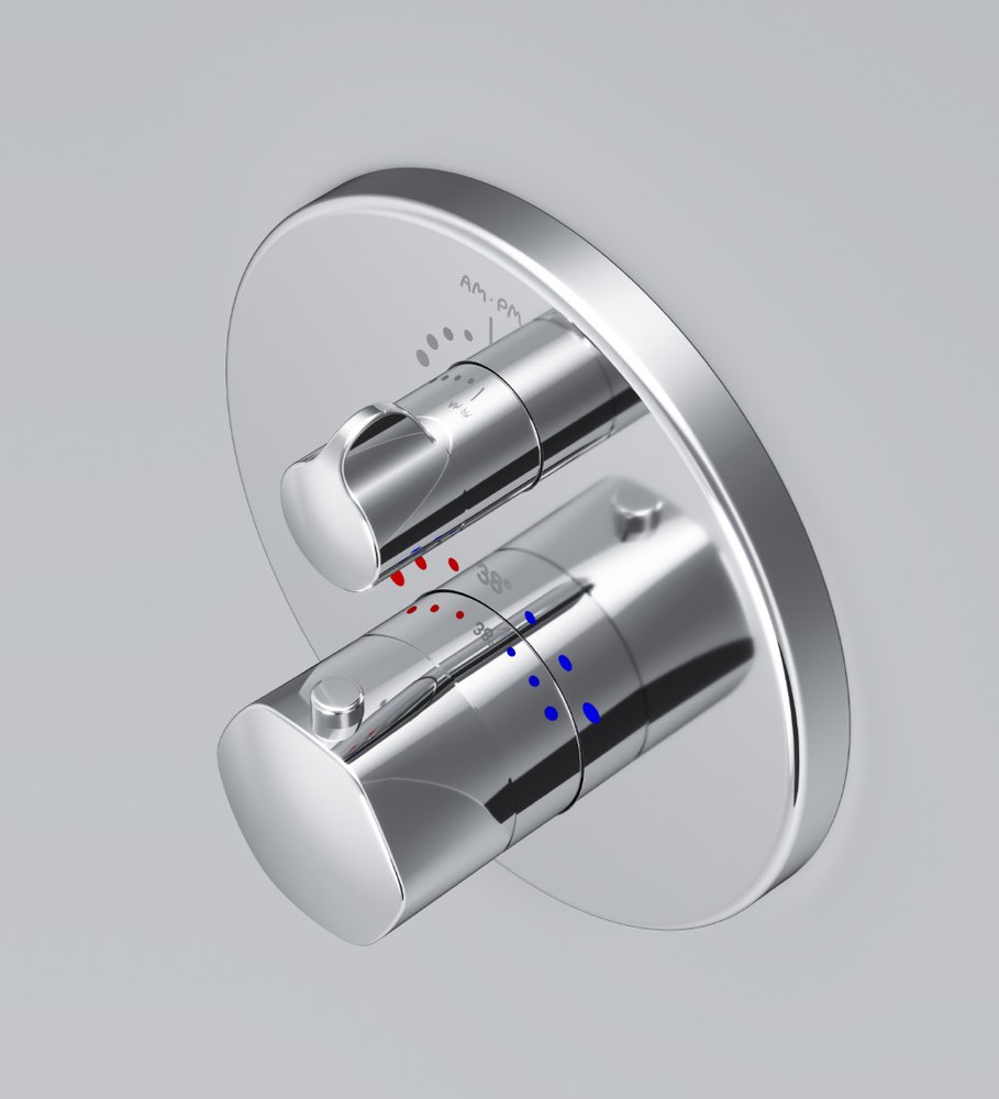 Смеситель для ванны и душа с термостатом AM.PM Gem F9085500