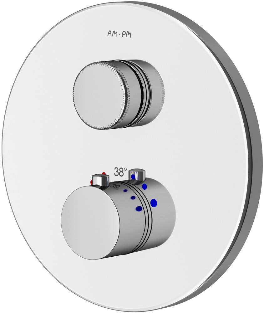 Смеситель для душа с термостатом AM.PM Inspire V2.0 TouchReel F50A75700