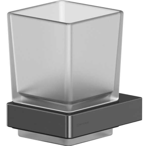 Стакан подвесной Whitecross Cubo CU2430GM (оружейный металл PVD)