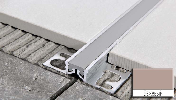 Вставка из резины Progress Profiles Proflex IGCB 2.5 м. (бежевый)