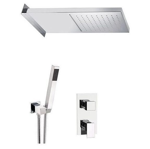 Душевой комплект головка с каскадом цвет хром Daniel Skyline SK615ZSSCA-CR