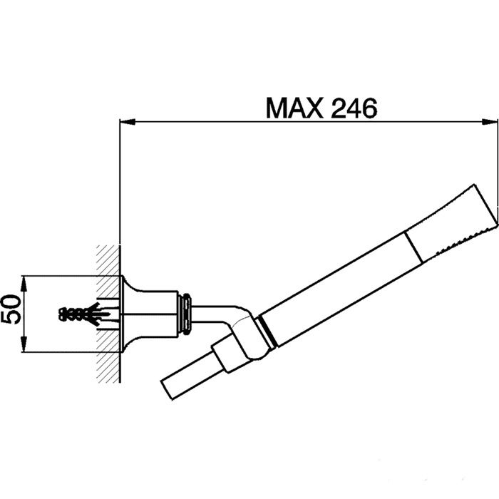 Душевой гарнитур Cisal Shower DS01809021