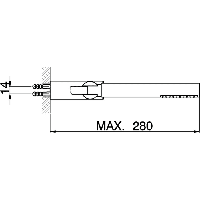 Душевой гарнитур Cisal Shower DS01810021
