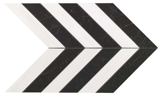 Настенная плитка Atlas Concorde Marvel Stone Chevron Warm Wall 9SCW 25х30.5
