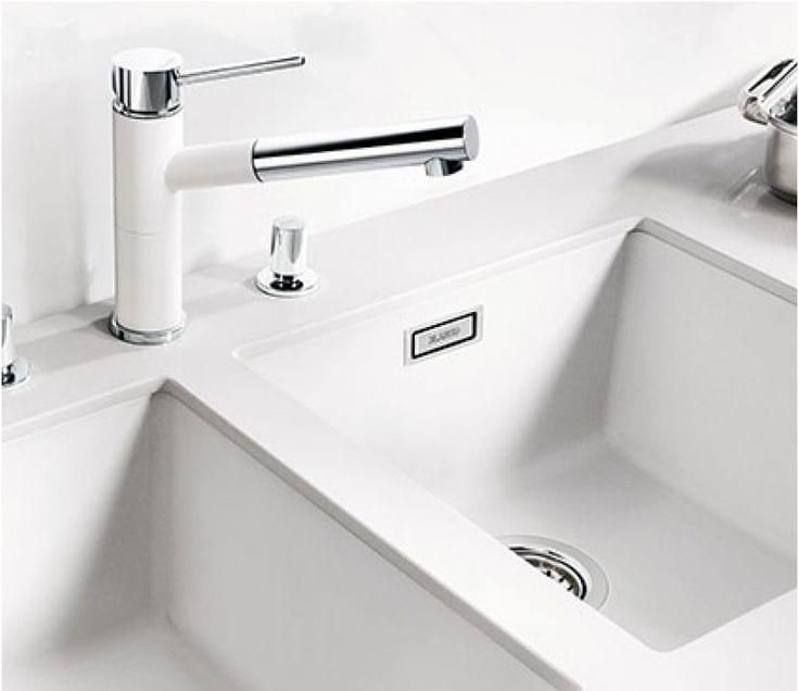 Смеситель для кухни Blanco Alta-S Compact Хром/Белый 515327