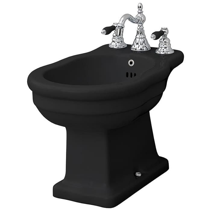 Биде напольное Artceram Hermitage HEB002 03 00 nero 55х36