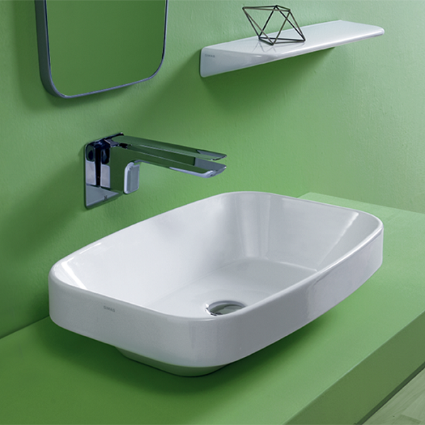 Раковина накладная Simas Baden Baden BB11bi*0 60х38