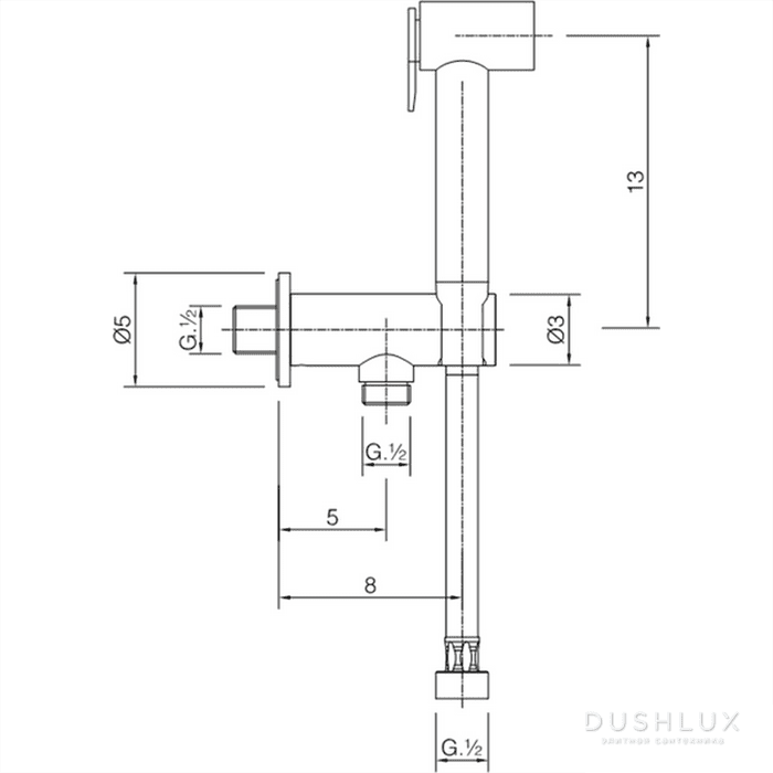 Гидроершик Cisal Shower A300791024