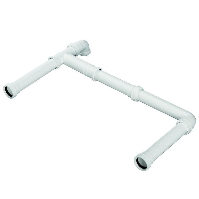 Соединение двух чаш с корзинчатым вентилем Blanco 225088