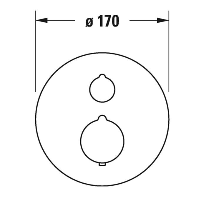 Смеситель для душа Duravit С.1 C14200014010