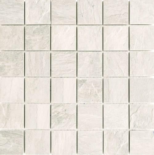 Мозаика Rex Ceramiche Ardoise Blanc Mosaico Grip 739356 30x30