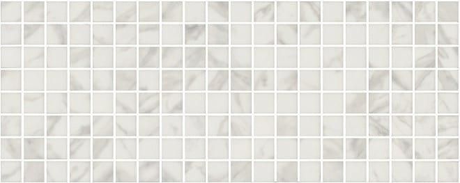 Декор Kerama Marazzi Алькала Белый Мозаичный MM7203 20x50