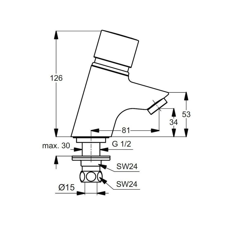 Смеситель для раковины Ideal Standard Ceraplus B8301AA