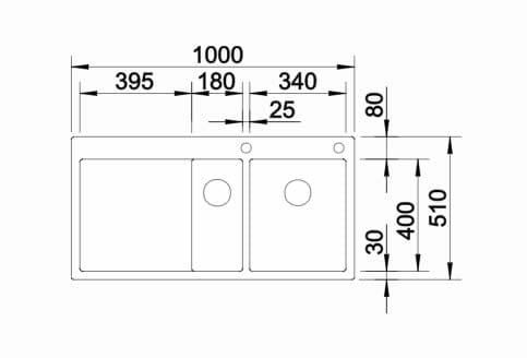 Мойка кухонная Blanco Claron 6 S-IF 521645 100х51