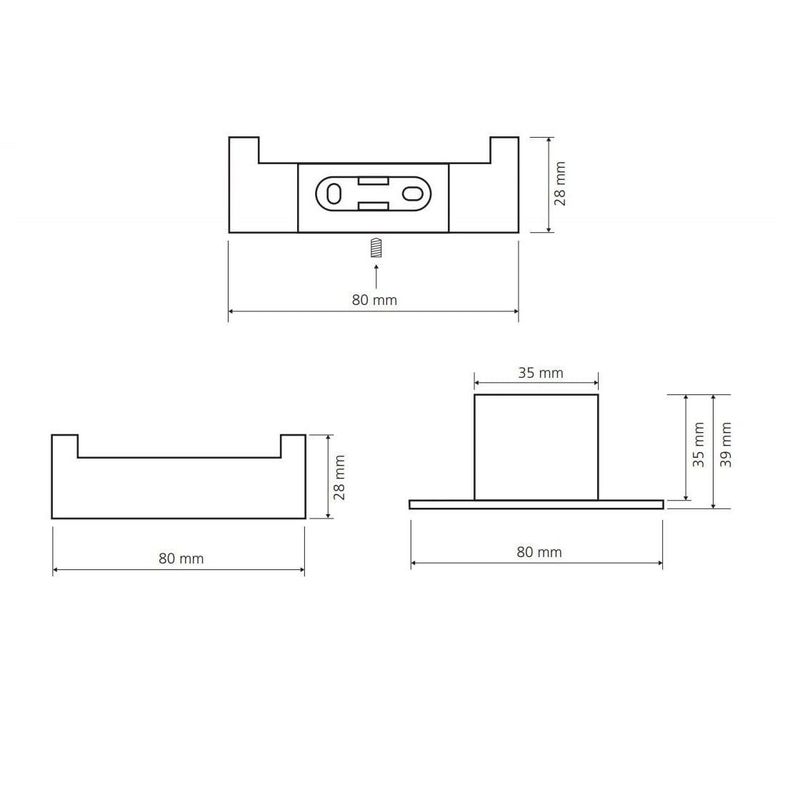 Крючок двойной Bemeta Nero 135006030