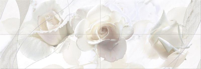 Панно Eletto Ceramica Calacatta Rosa 48.4x140
