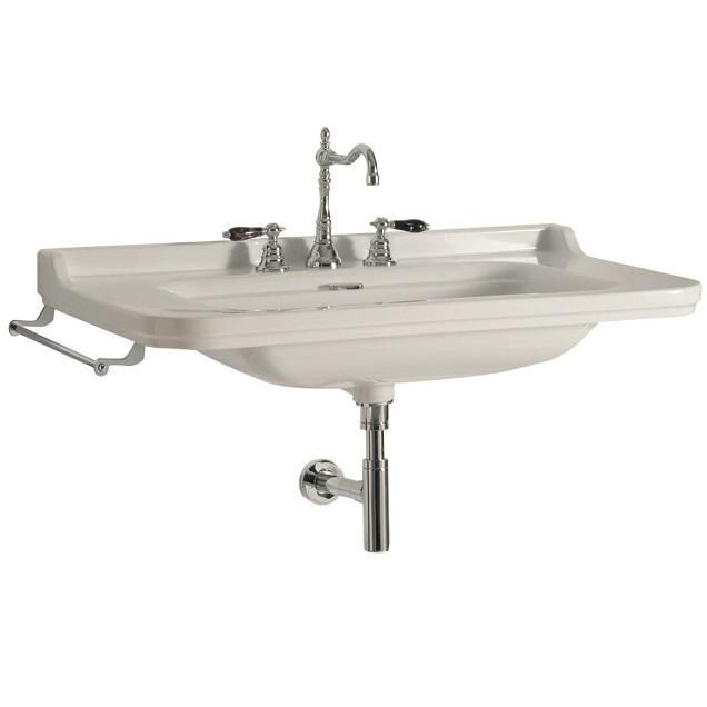 Раковина подвесная Kerasan Waldorf 4141K1*3 bi/c 80х55
