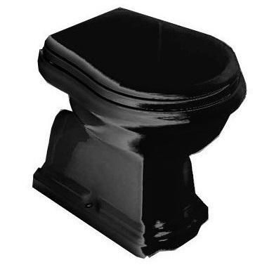Унитаз напольный Kerasan Retro 101004 nero 59х38.5