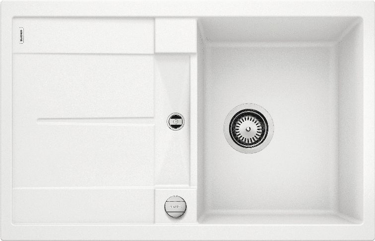 Мойка кухонная Blanco Metra 45S Белый 513028 78х50