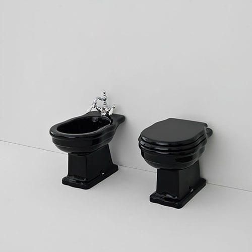 Унитаз напольный Artceram Hermitage HEV003 03 00 nero 55х36