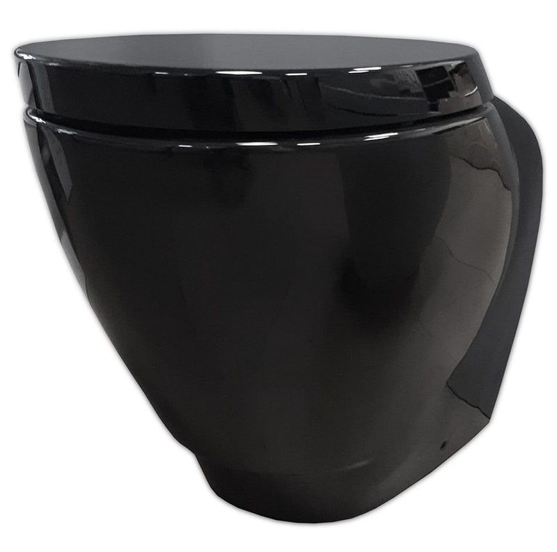 Унитаз напольный Simas Bohemien BO 01 nero 53.5x36.5
