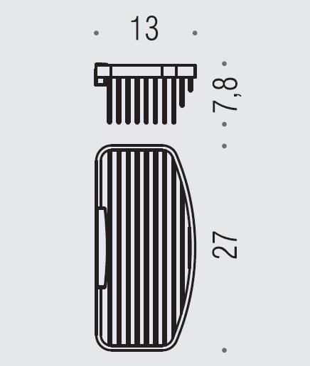 Полка Colombo Design Angolari B9646