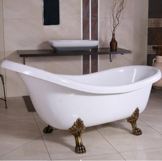 Ванна отдельностоящая Kerasan Retro 105593 bi/br 170х77