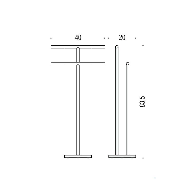 Стойка напольная Colombo Design Plus W4938