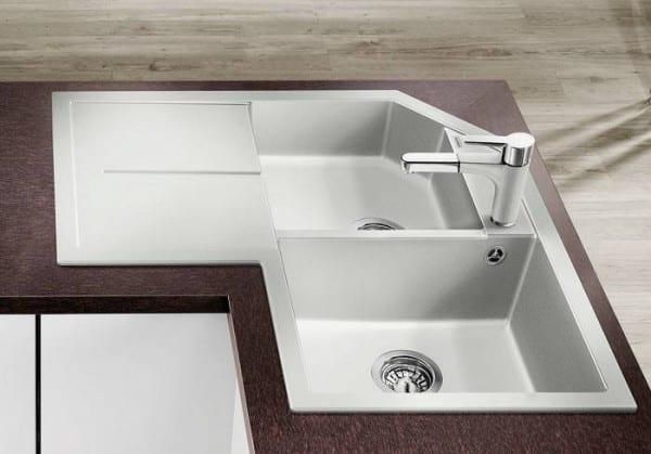 Мойка кухонная Blanco Metra 9E Белый 515568 83х83