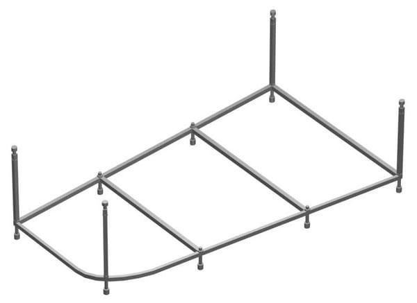 Каркас для ванны AM.PM W72A-160-100W-R2