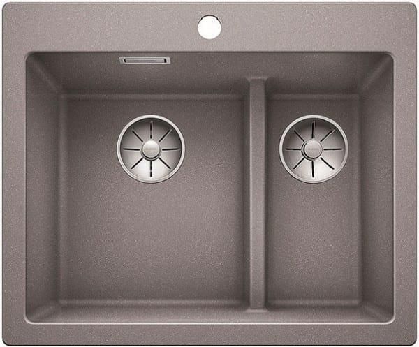 Мойка кухонная Blanco Pleon 6 Split Алюметаллик 521691 61.5х51