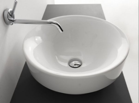 Раковина накладная Kerasan Cento 355701 45х18