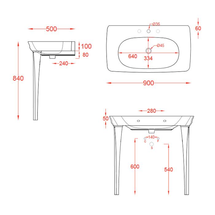 Ножки Artceram Civitas CIC002 01 00